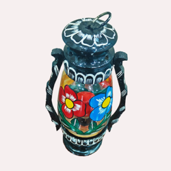 Antique Hand Painted Lantern