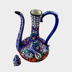 Turkish Heritage Ceramic Pitcher