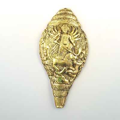 Dhokra Brass Durga Shankh