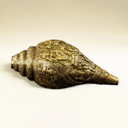 Dhokra Brass Durga Shankh