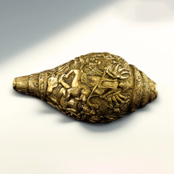 Dhokra Brass Durga Shankh