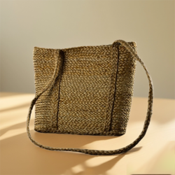 Rustic Jute Handwoven Premium Quality Eco-friendly Big Purse For Womens & Girls