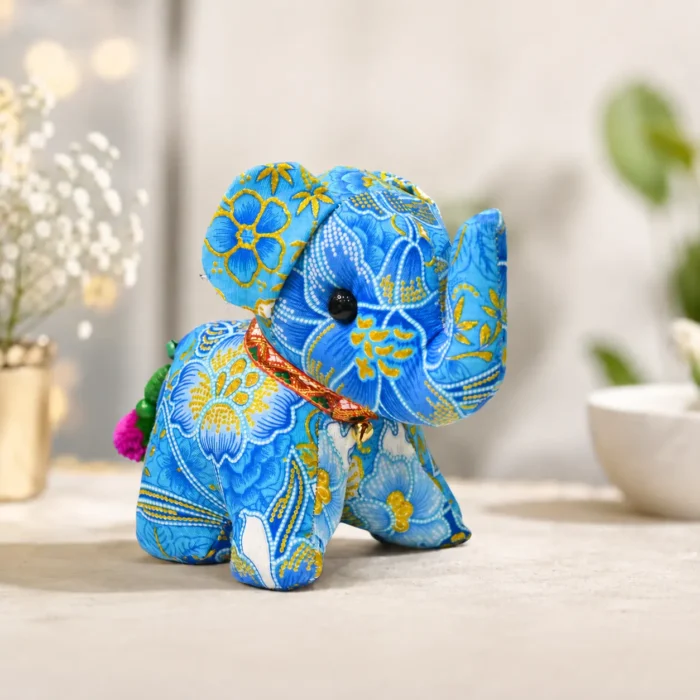 Handmade Thailand Blue Soft Toy